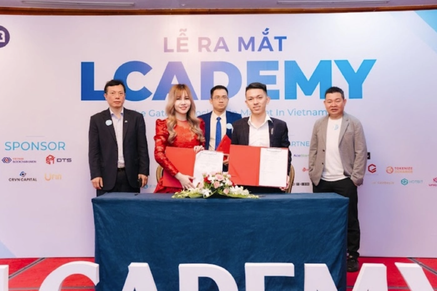Launching Lcademy academy to train Blockchain human resources