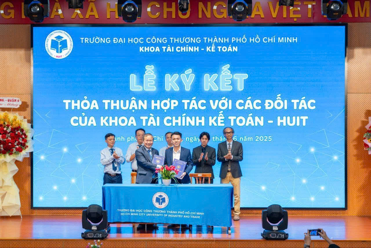 UFIN Signs Partnership with the Faculty of Finance and Accounting, University of Industry and Trade of Ho Chi Minh City (HUIT)