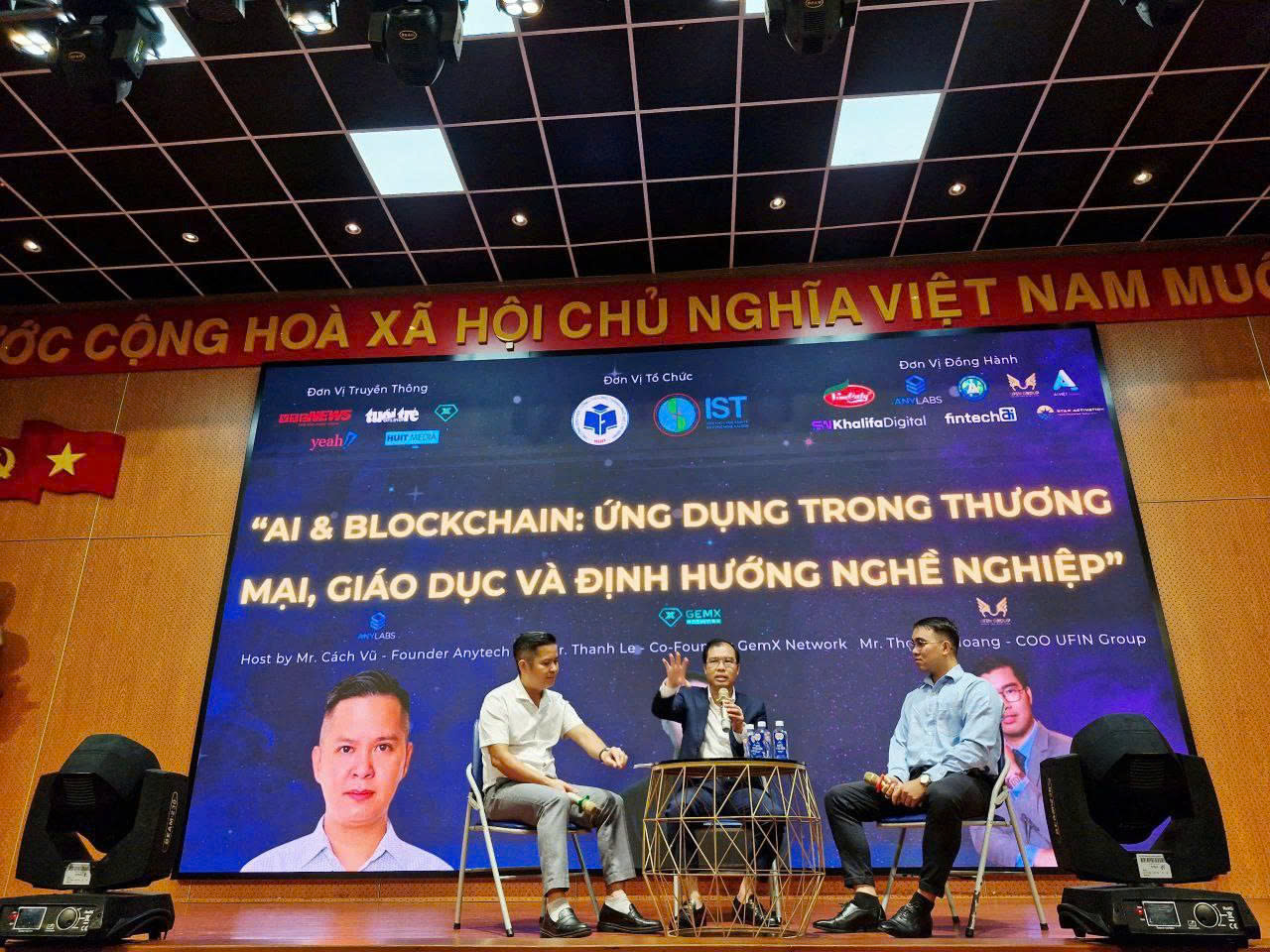 UFIN Group Accompanies HUIT in Talkshow on AI & Blockchain